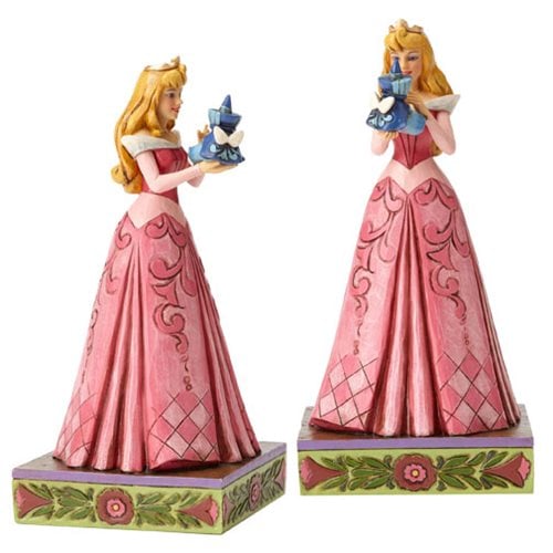 Disney Traditions Sleeping Beauty Aurora with Fairy Statue